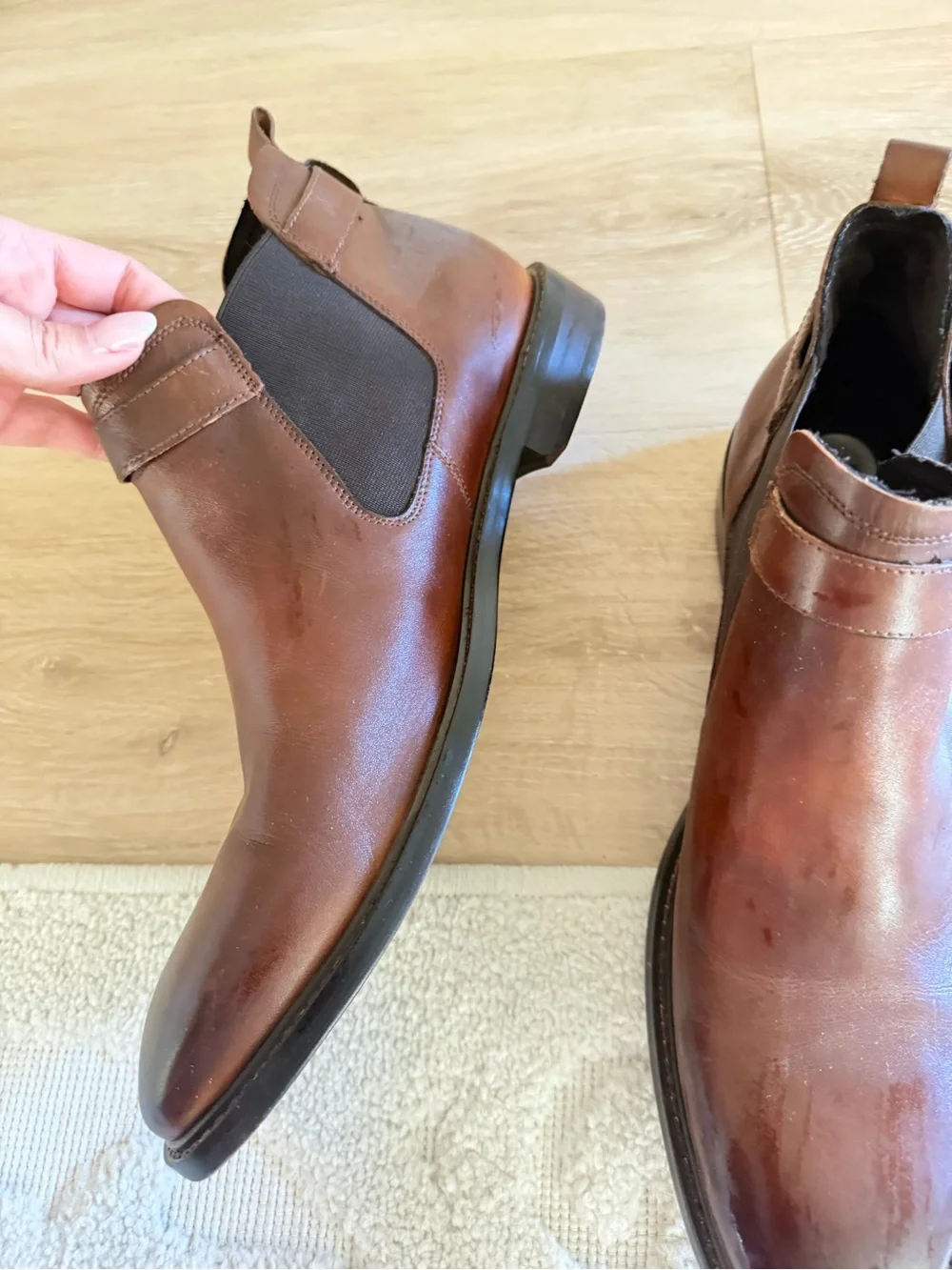 Kenneth Cole smooth leather